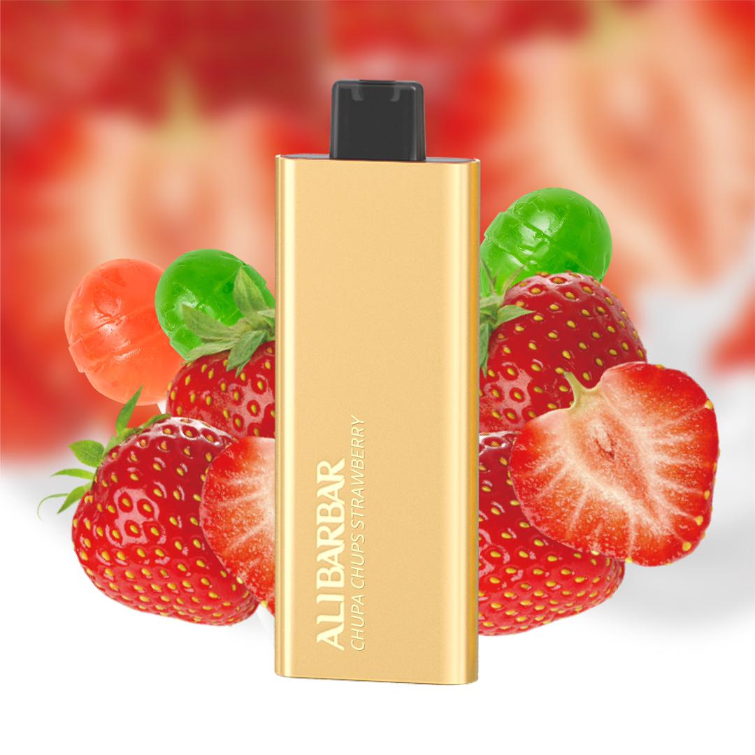 alibarbar pandora vape 7000 chupa chups strawberry